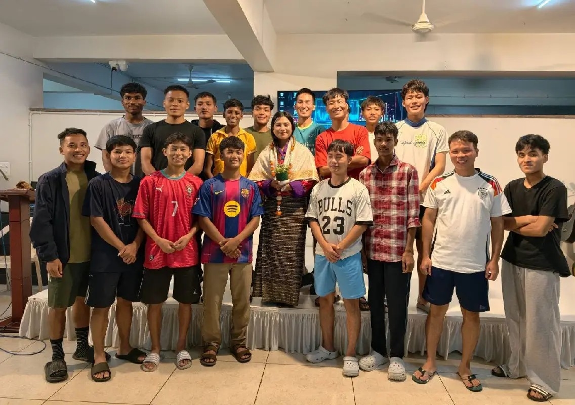 Bhutan youth leader inspires Manipur students at White Doves - News Karnataka