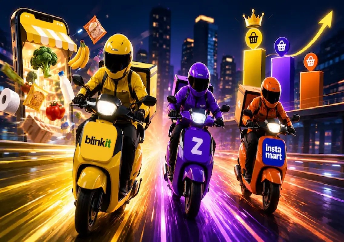 Blinkit adds 2.7 million users, widens lead in quick commerce - News Karnataka