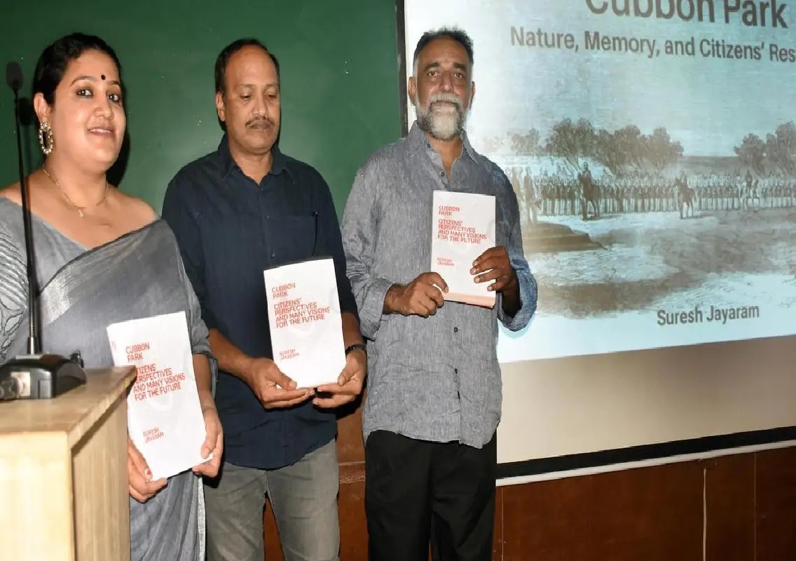 Book on Cubbon Park launched in Mysuru - News Karnataka