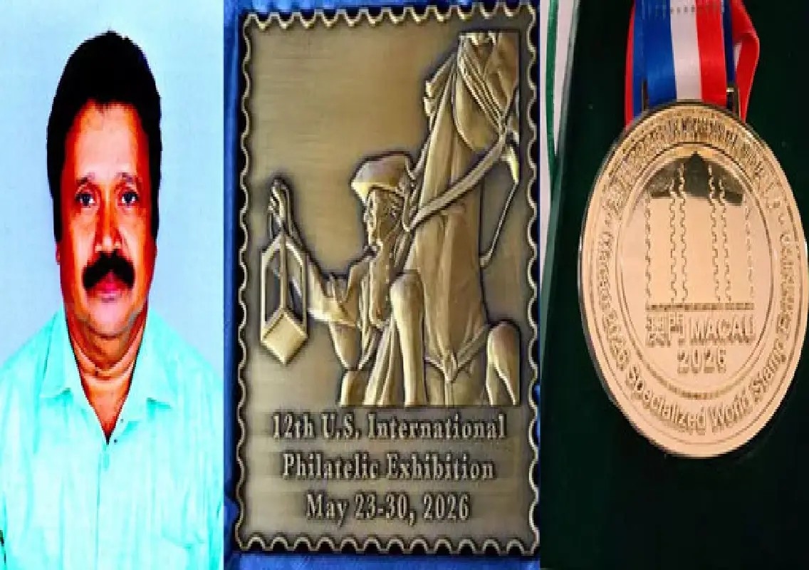 Brahmavar philatelist Daniel Monteiro wins two international silver medals - News Karnataka