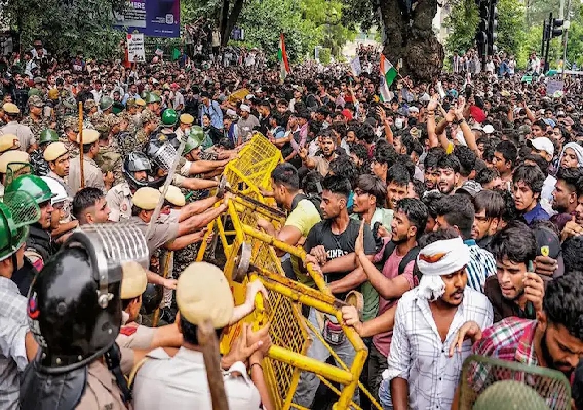 CJP protester alleges assault in Bengaluru over anti-paper leak agitation - News Karnataka