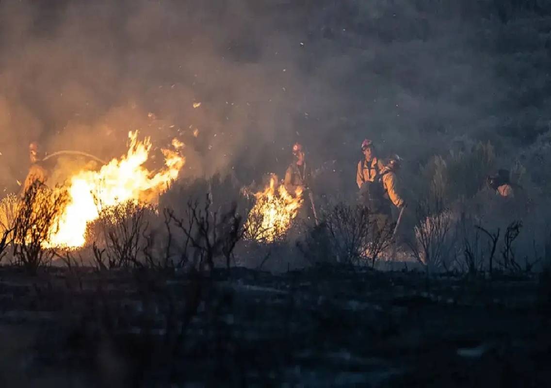Area 51 wildfire: Quail Springs Fire burns nearby - News Karnataka