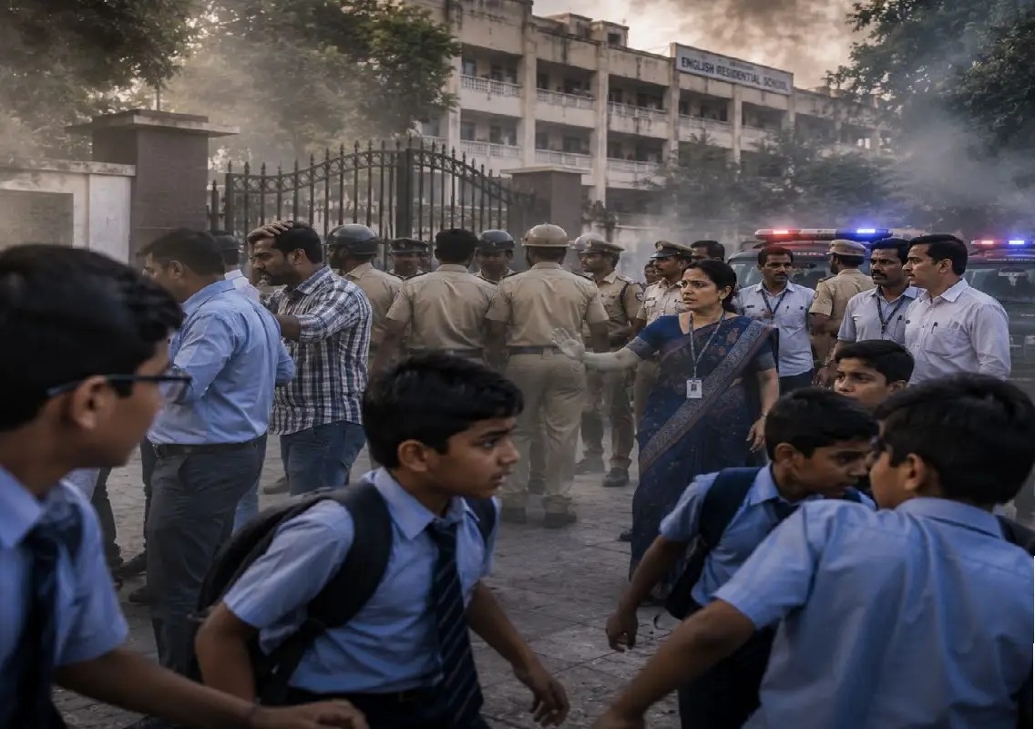 Class 6 student dies after alleged assault, parents protest at school - News Karnataka