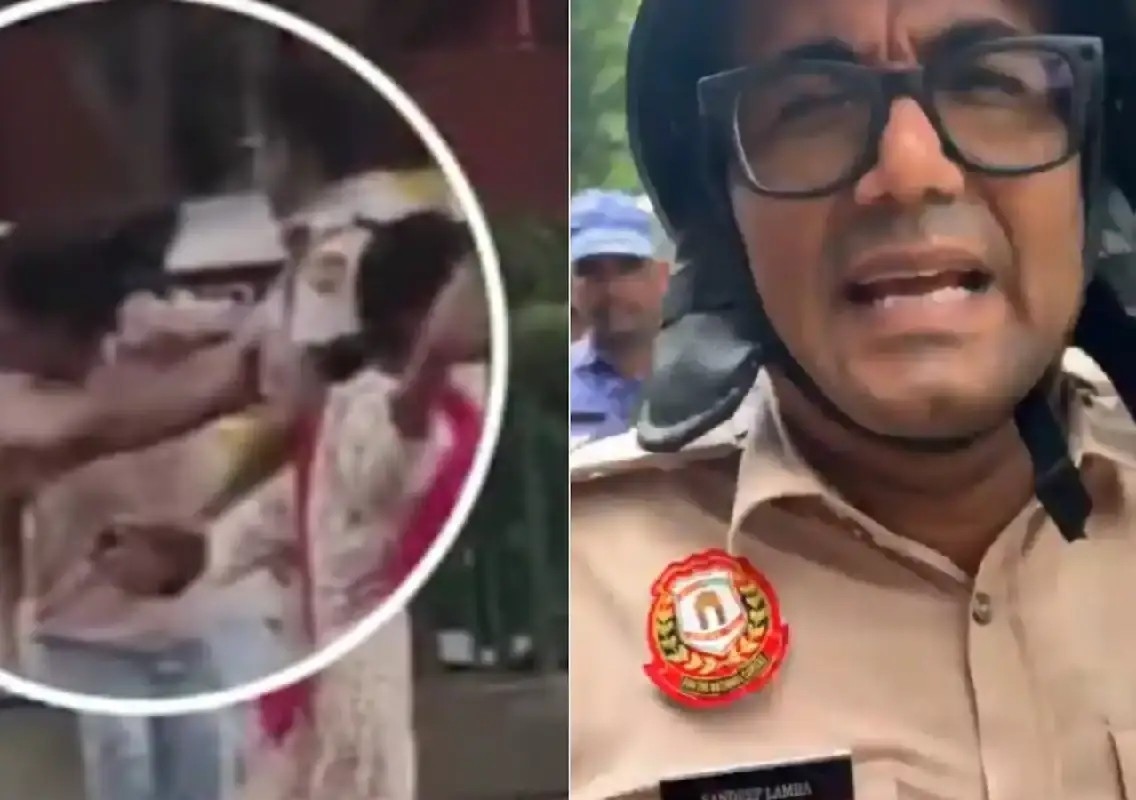 Congress alleges woman protester slapped by Delhi Police officer - News Karnataka