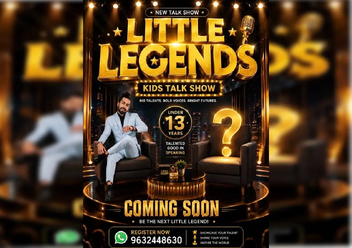 VJ Dixon launches Little Legends to discover young speaking stars - News Karnataka