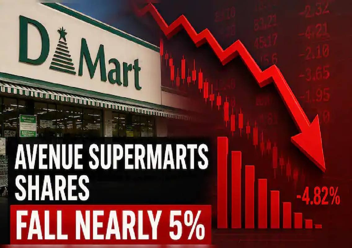 DMart shares fall 5% after weak Q1 business update - News Karnataka