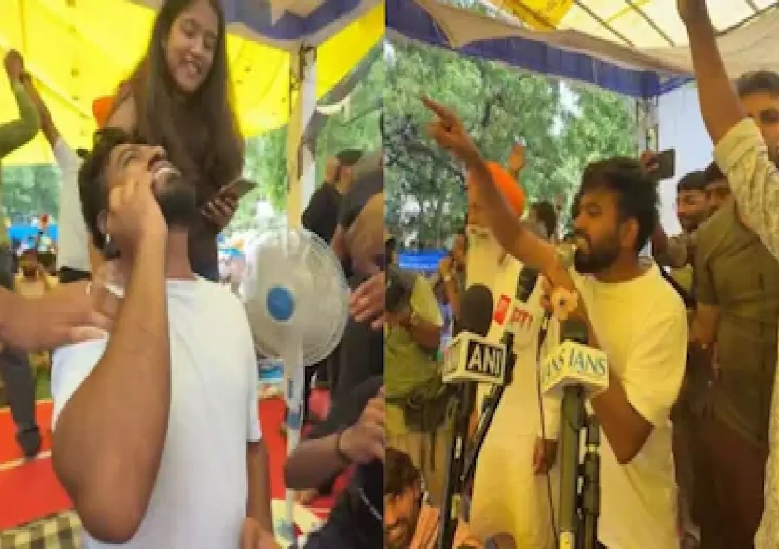 Dharmendra Pradhan's resignation sparks celebrations at NEET protest: WATCH - News Karnataka