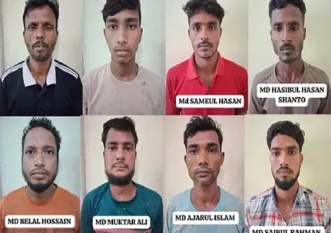 Eight Bangladeshi nationals arrested for illegal stay in Mangaluru - News Karnataka