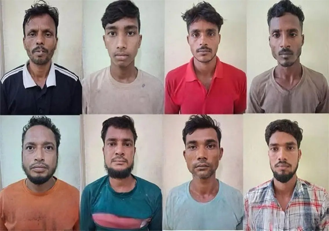Eight Bangladeshi nationals arrested in Mukka; probe widens into illegal immigration network - News Karnataka