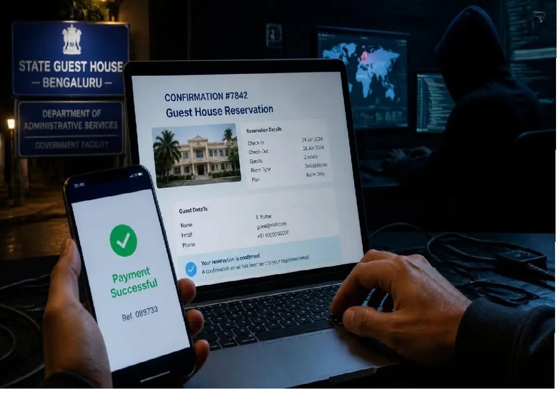 Fake government guest house website dupes online room booking customers - News Karnataka