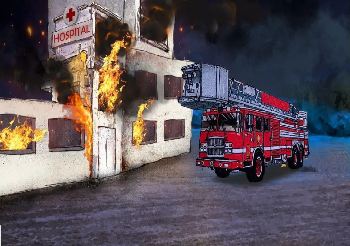Fire at government hospital triggers swift patient evacuation - News Karnataka