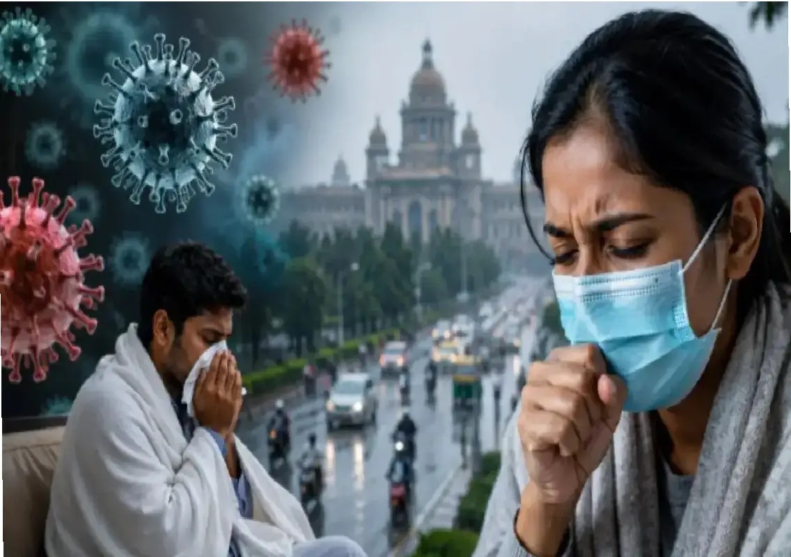 Flu cases outnumber COVID-19 as seasonal infections rise - News Karnataka