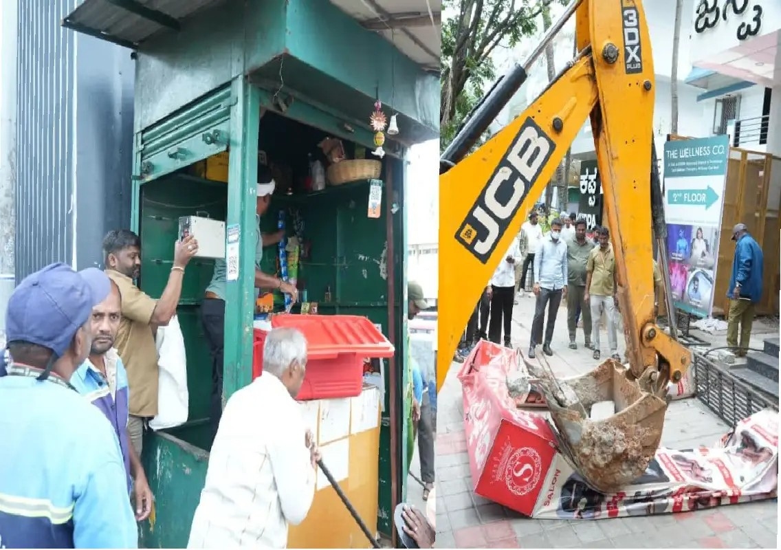 Footpath drive must go beyond removing encroachments: Experts - News Karnataka