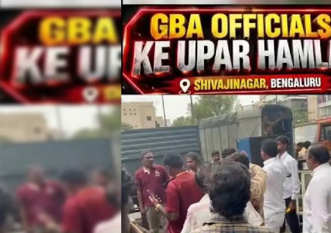 GBA officials allegedly assaulted during anti-encroachment drive - News Karnataka