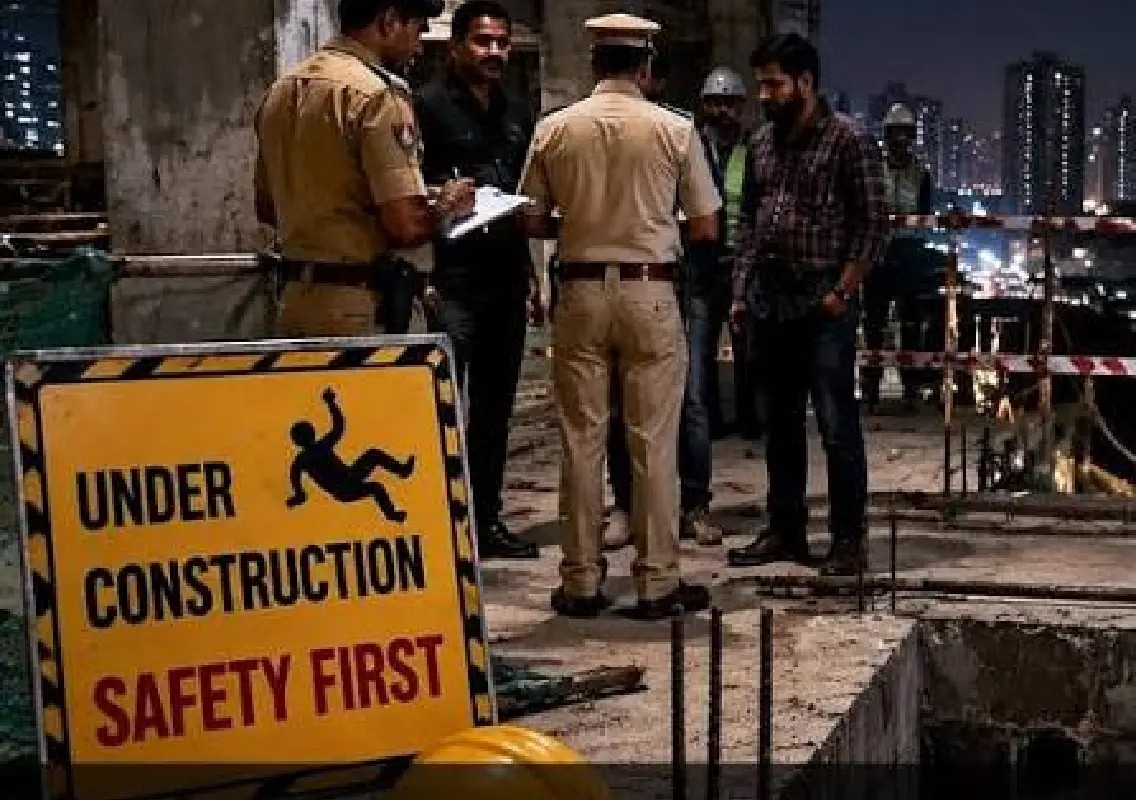 Grocery shop owner dies of electric shock at construction site - News Karnataka