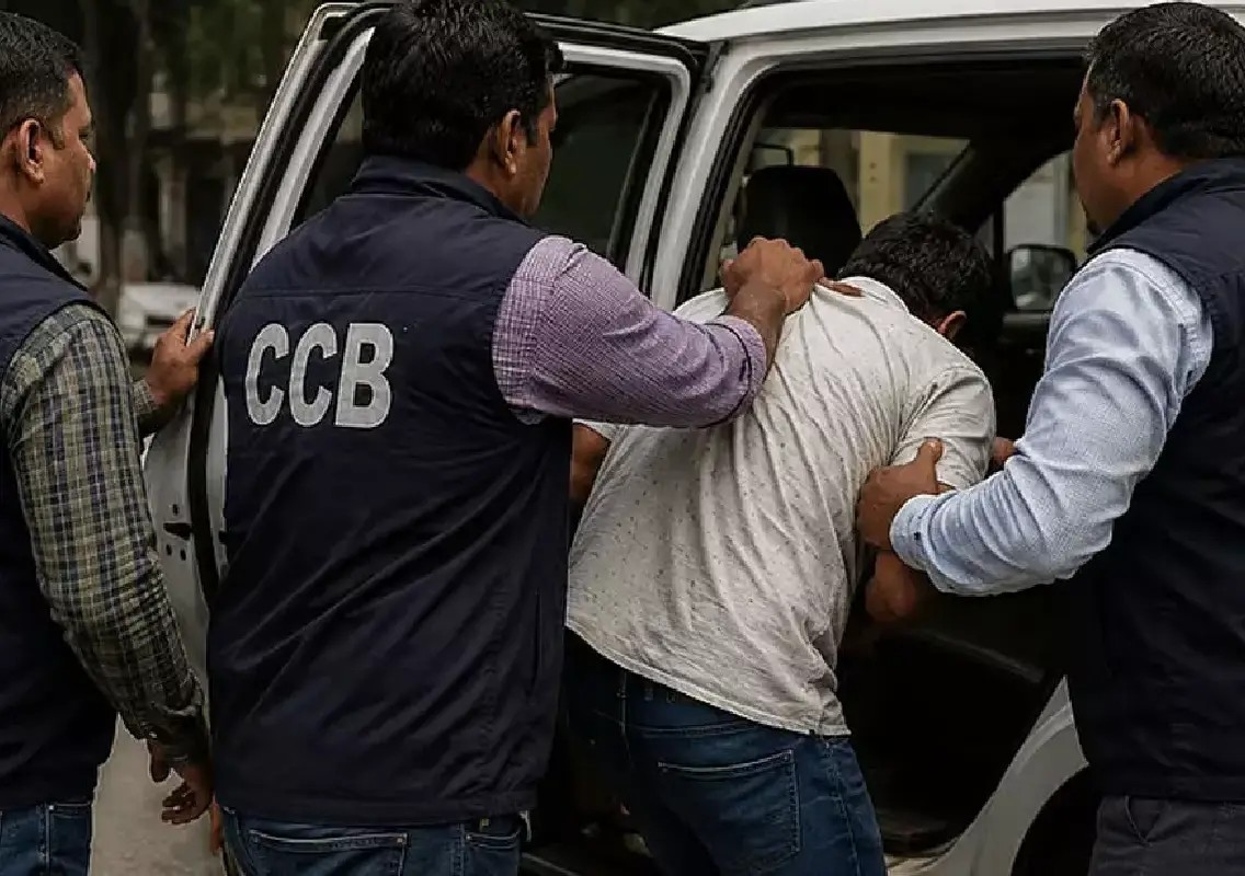 Gym trainer kidnapped by fake CCB officers, ₹5 lakh extortion bid foiled - News Karnataka