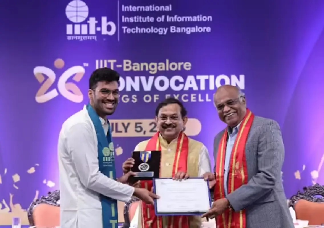 IIIT-B student bags Rs 1.5 crore package, outshines several IITs - News Karnataka