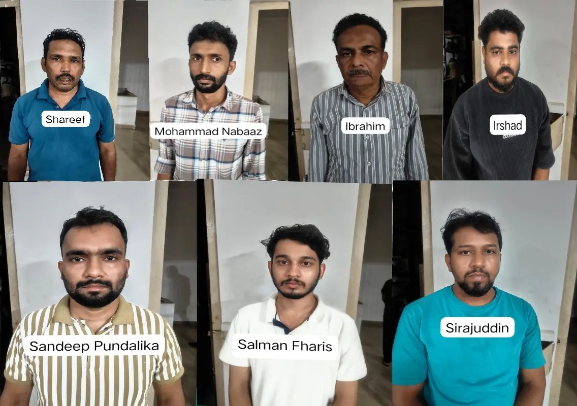 Illegal counterfeit currency racket busted in Beltangady, seven held - News Karnataka