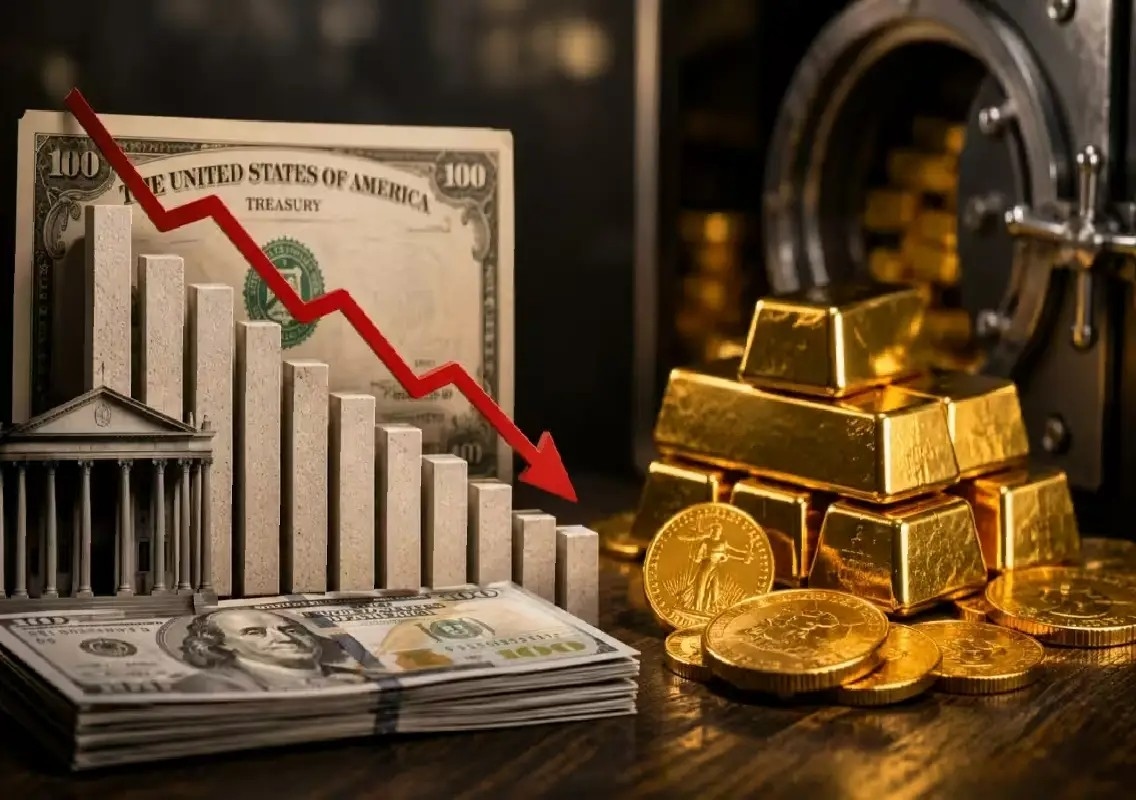 India cuts US Treasury holdings as RBI boosts gold reserves - News Karnataka