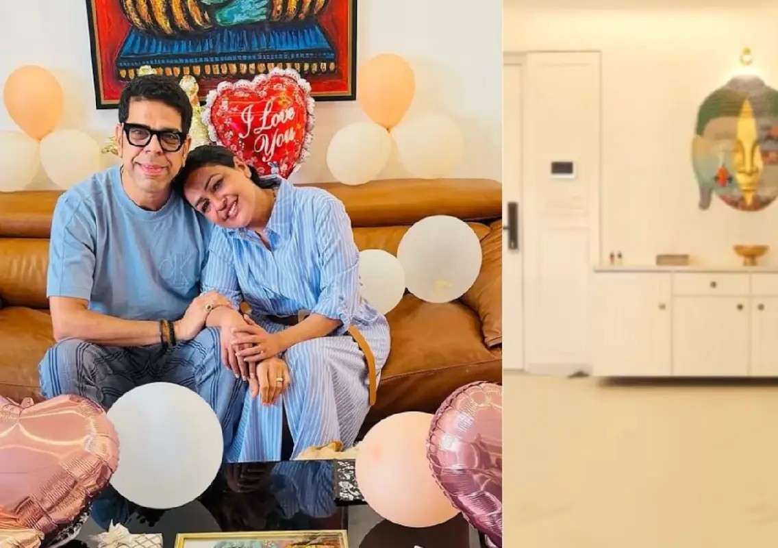 Inside Murali Sharma and Ashwini Kalsekar's elegant Mumbai home - News Karnataka