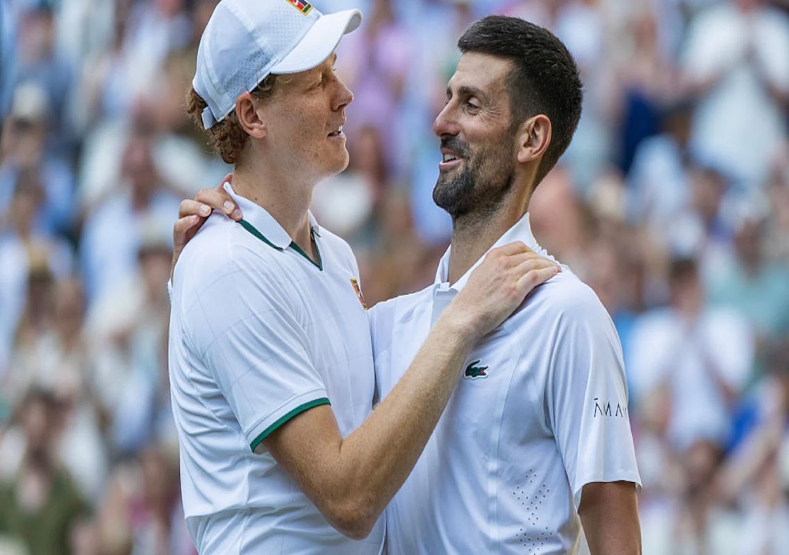 Sinner hails Djokovic after reaching Wimbledon final - News Karnataka