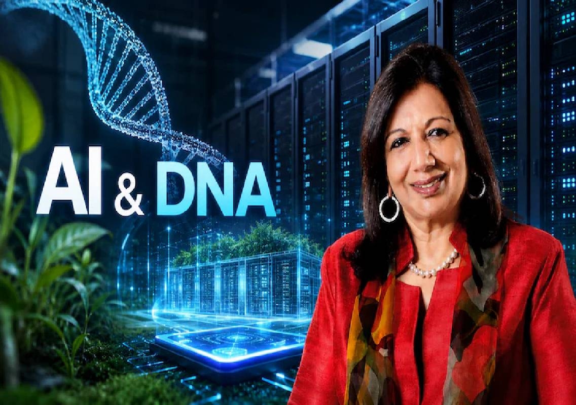 Kiran Mazumdar-Shaw backs DNA data centres for AI - News Karnataka