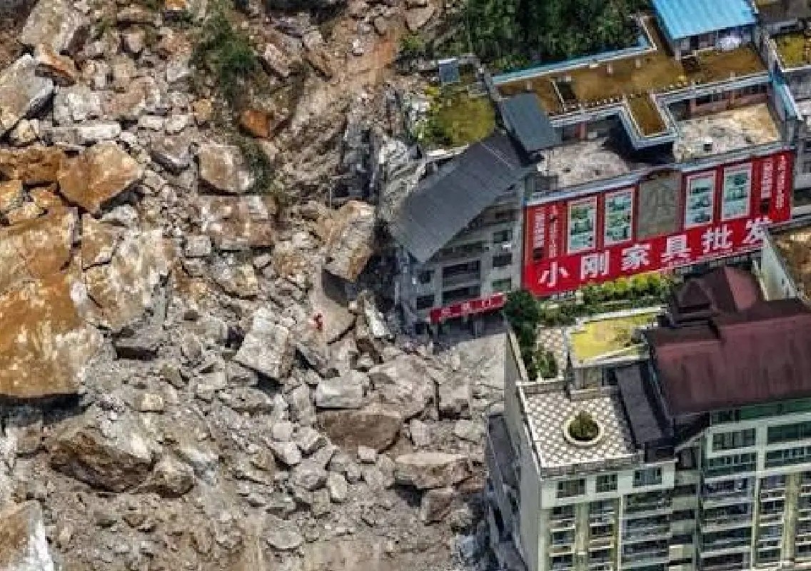 Landslide buries homes in China, rescuers search for survivors - News Karnataka