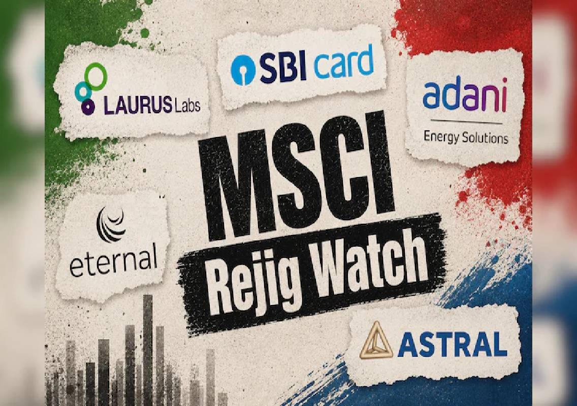 Eternal, Adani Energy Lead MSCI August Review Watchlist - News Karnataka