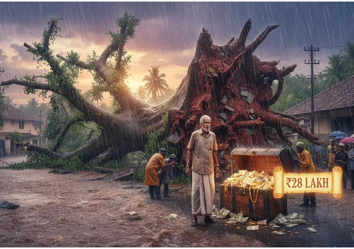 Man earns Rs 28 lakh after protecting sandalwood tree for 40 years - News Karnataka