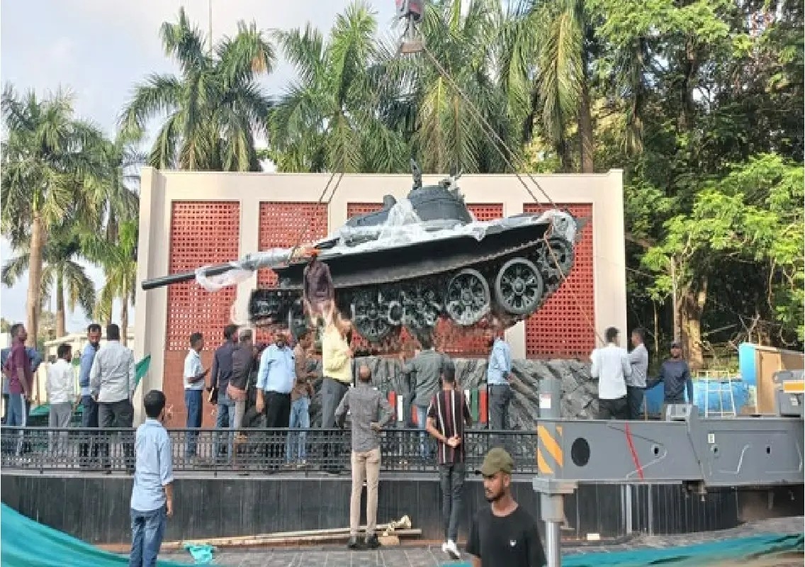 Mangaluru gets historic T-55 battle tank at Kadri War Memorial - News Karnataka