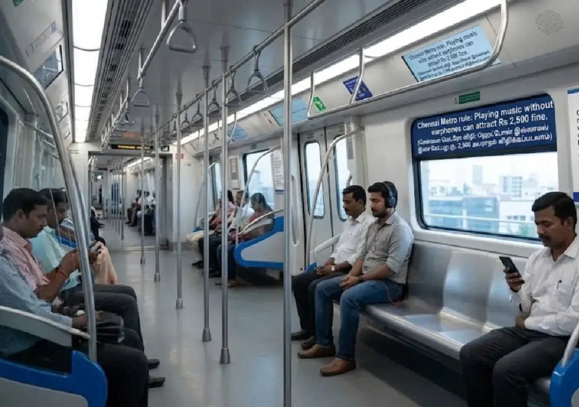 Metro speaker rule: Loud music can now cost commuters Rs 2,500 - News Karnataka