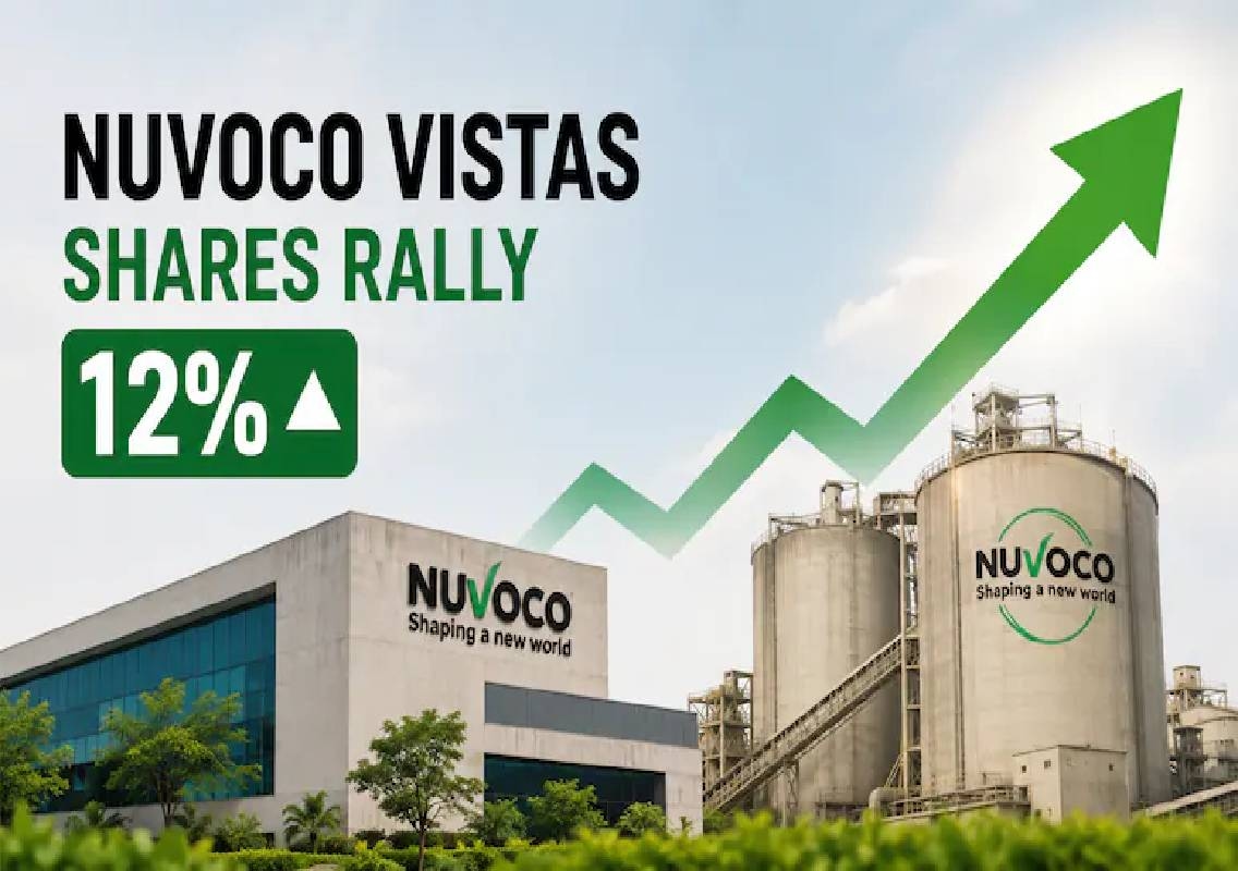 Nuvoco Vistas shares jump 12% after strong Q1 results - News Karnataka