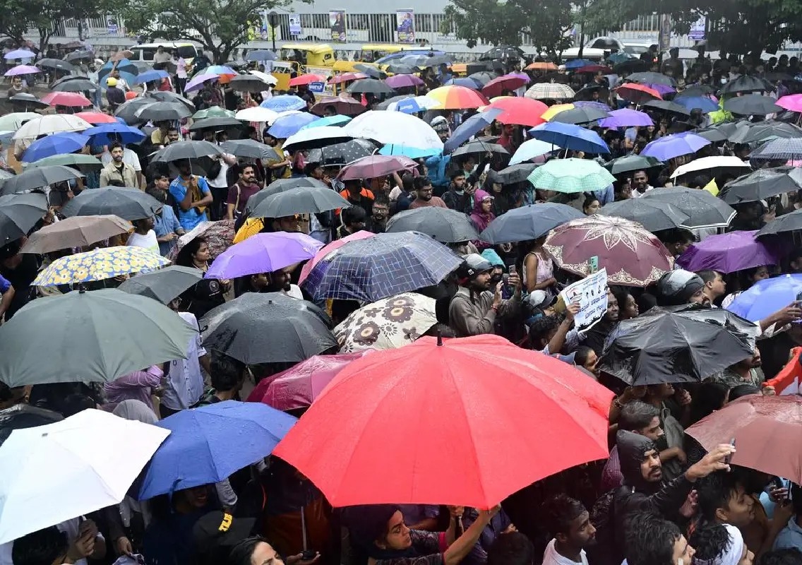 Over 1,500 gather at Bengaluru's Freedom Park by evening - News Karnataka