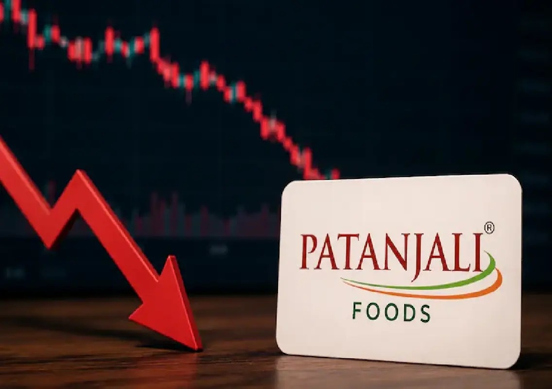 Patanjali Foods shares tumble 17% as fresh short positions emerge - News Karnataka