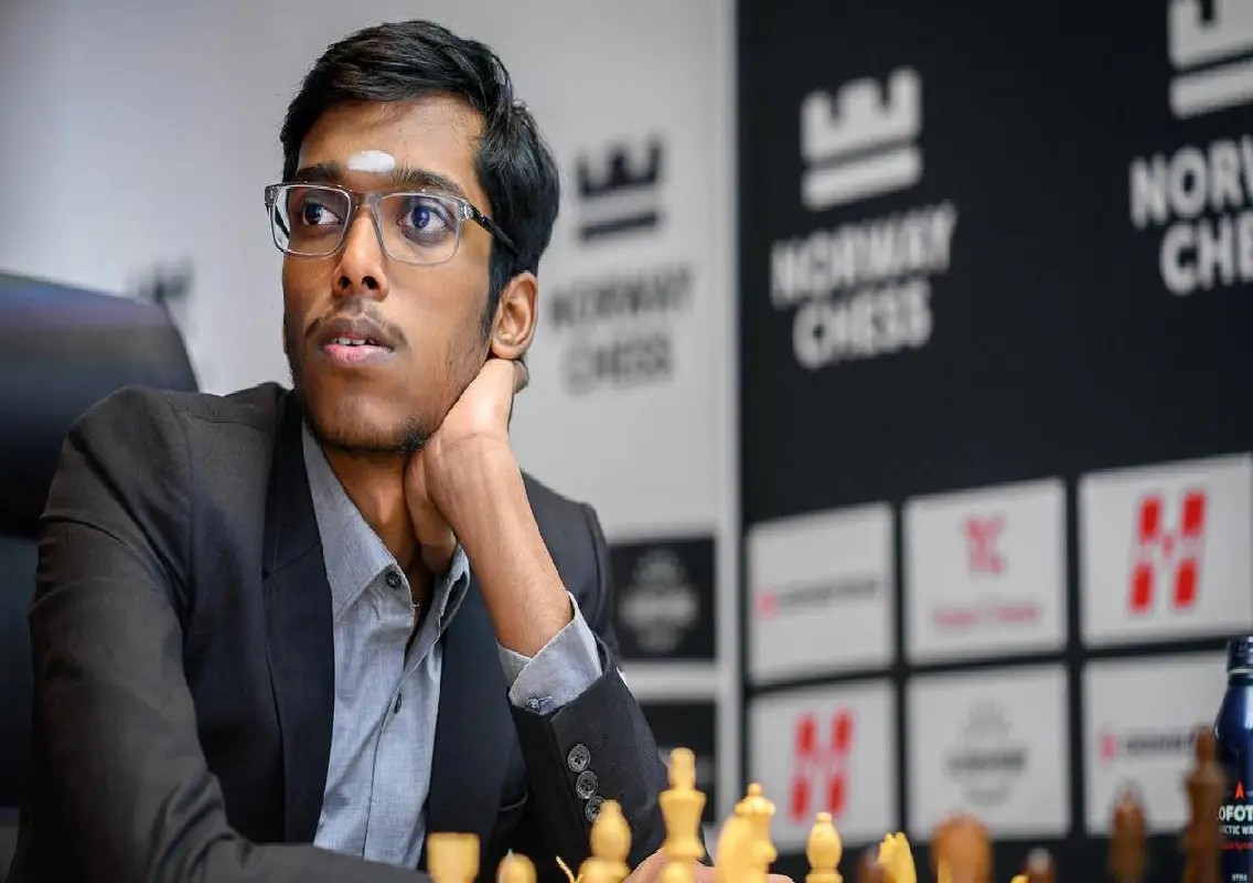 Praggnanandhaa slips to fourth as Firouzja dominates Croatia event - News Karnataka