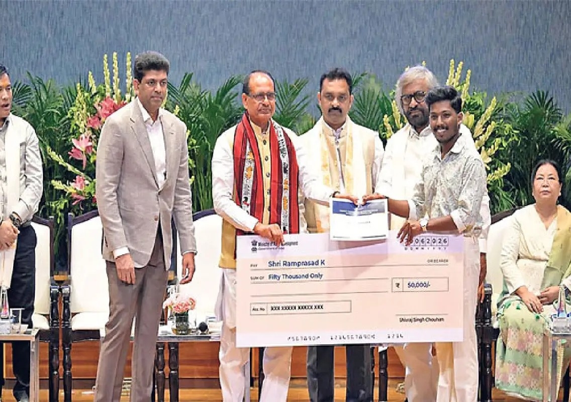 Puttur artist wins national logo design competition - News Karnataka