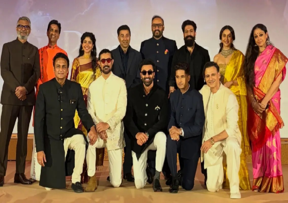Ramayana team unveils grand vision at Pratham Sankalp event: WATCH - News Karnataka