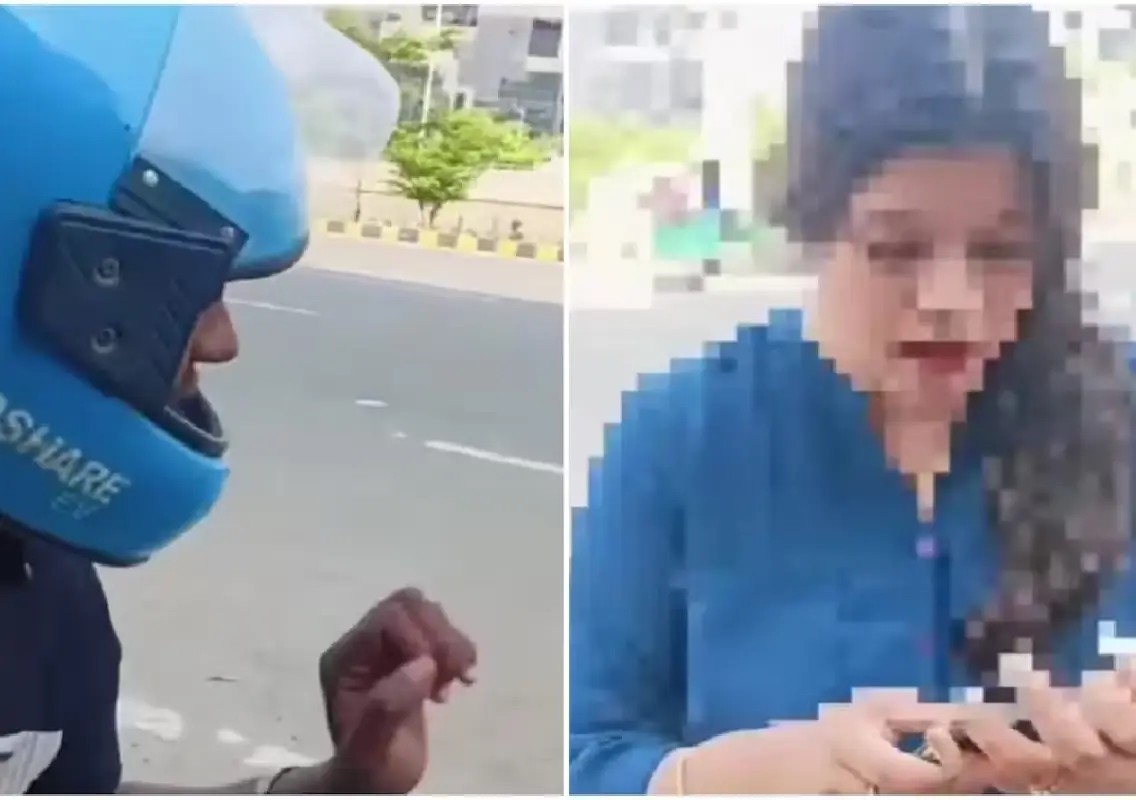 Rapido drop-off dispute goes viral after passenger, rider clash - News Karnataka
