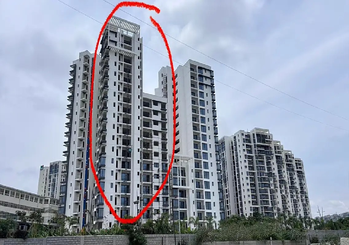 Residents anxious as Bengaluru builder plans to demolish tilted tower - News Karnataka