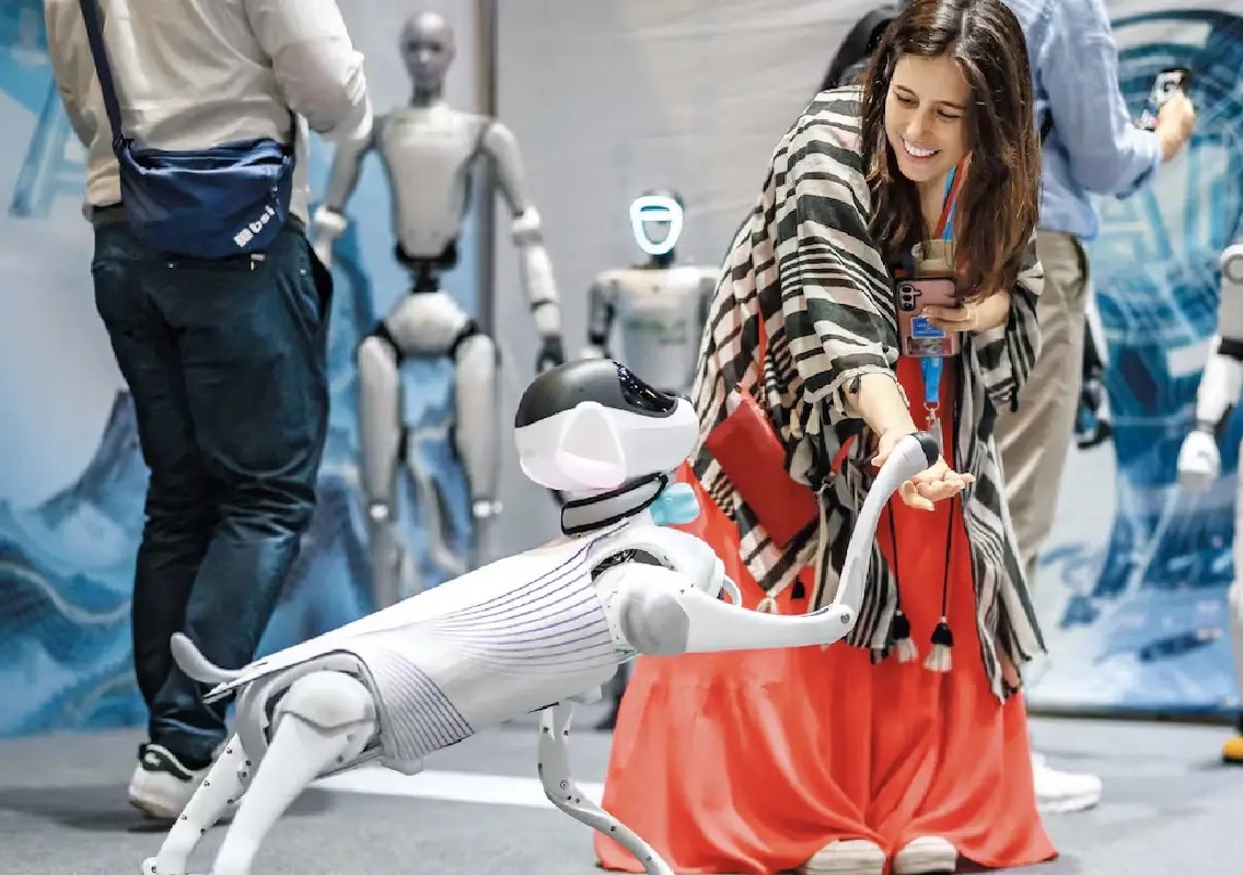 Robot dogs and AI take centre stage at UN global summit - News Karnataka