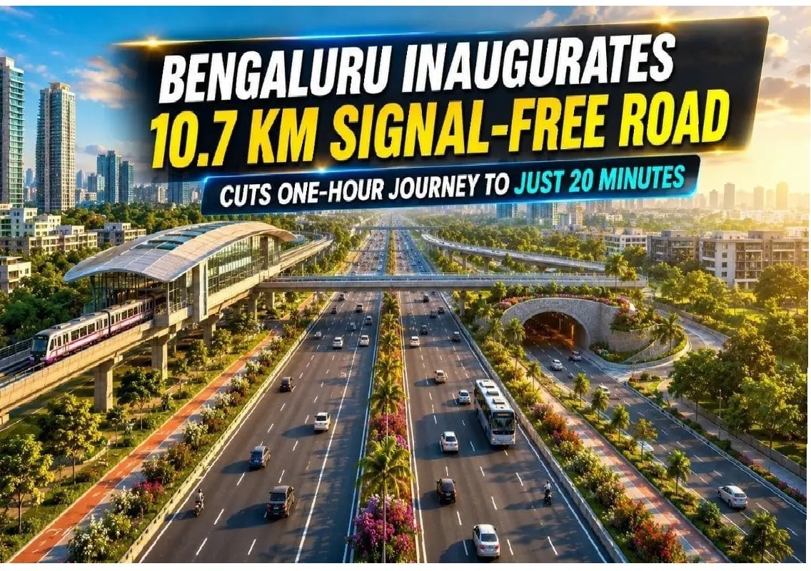 SM Krishna corridor opens, easing travel across west Bengaluru - News Karnataka