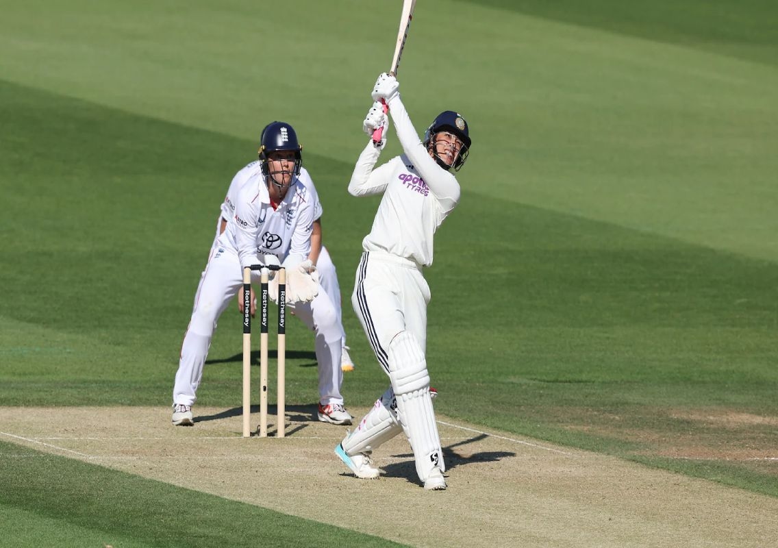 Mandhana fifty, Gaud five-for put India ahead - News Karnataka