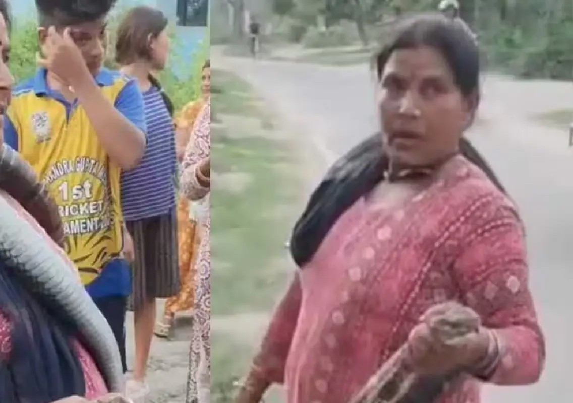 ‘Snake Lady' rescues king cobra from Bihar home, video goes viral - News Karnataka