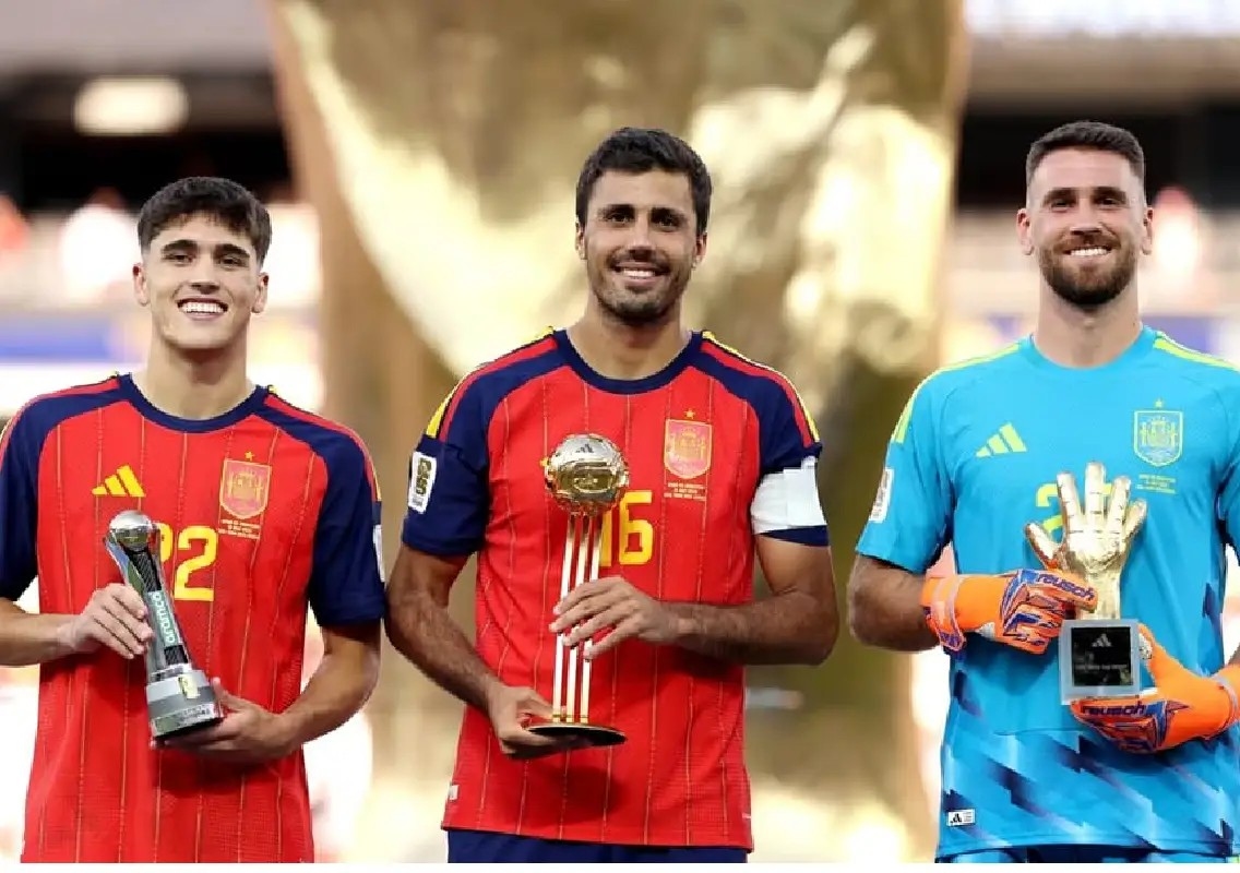 Spain dominate World Cup awards as Mbappe wins Golden Boot - News Karnataka