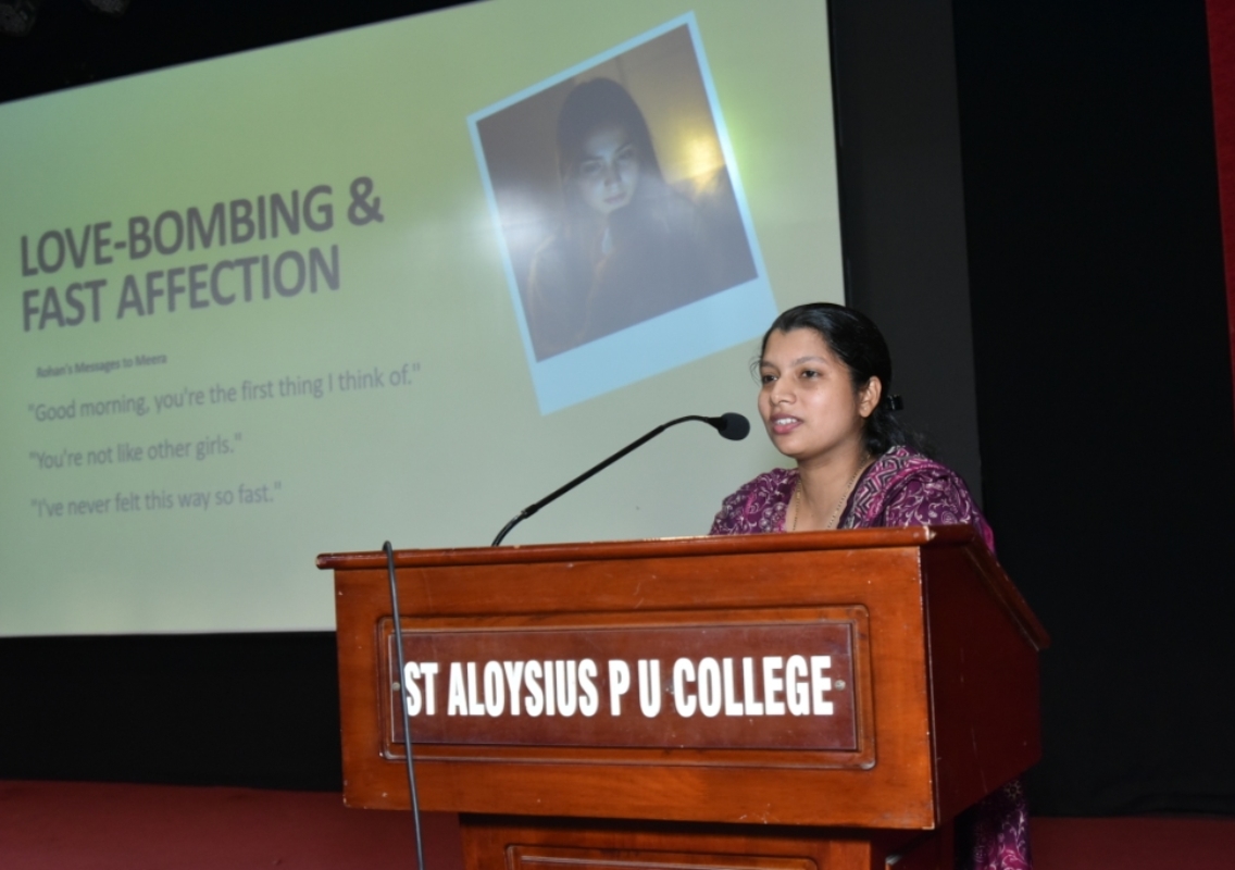 St. Aloysius PU College Organises Empowerment Session for Girl Students - News Karnataka