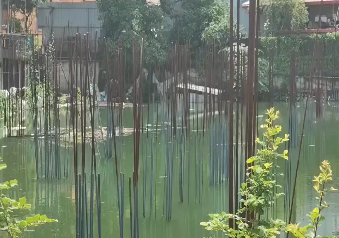 Stagnant water at Udupi construction site raises dengue concerns - News Karnataka