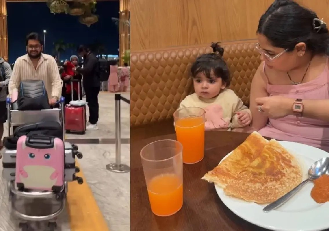 Stranger's kind gesture at Bengaluru airport wins hearts online - News Karnataka