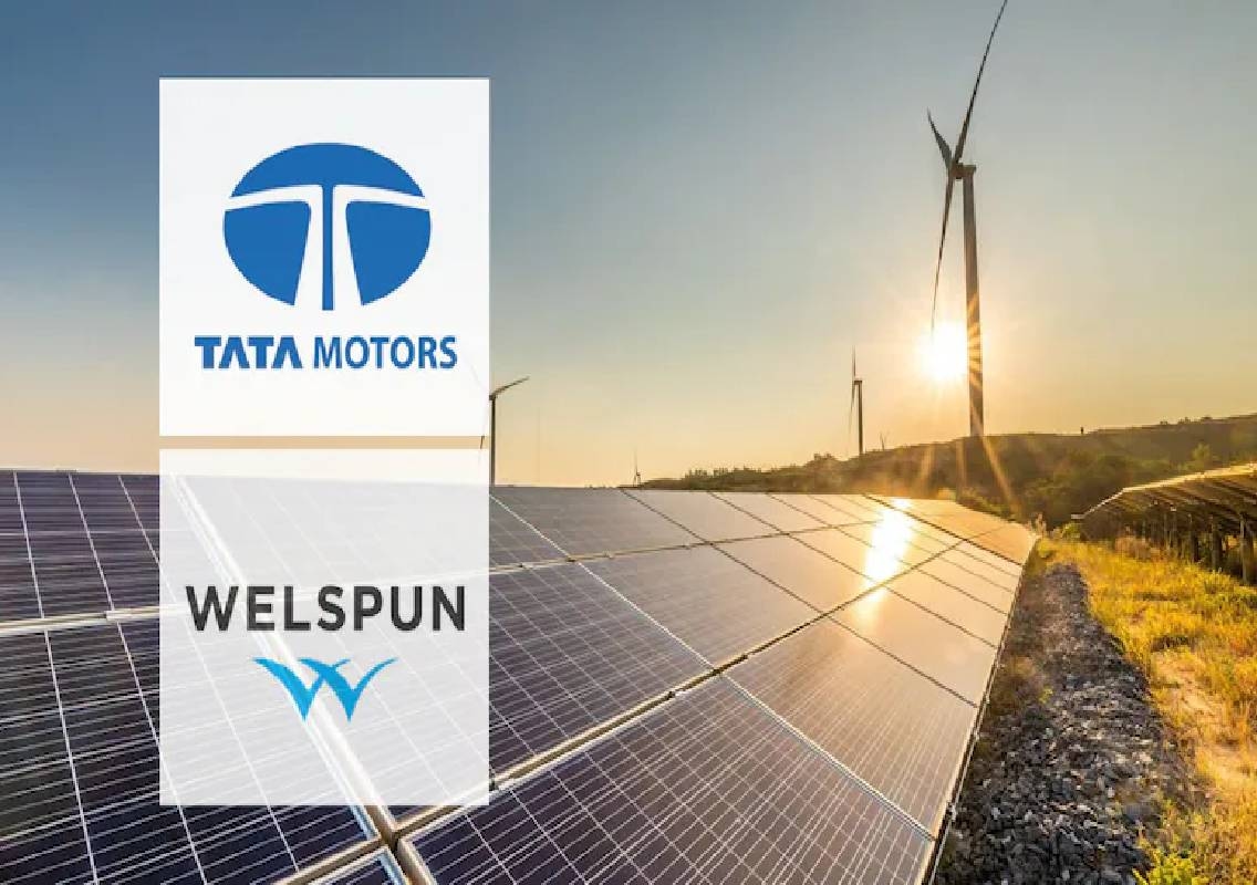 Tata Motors partners with Welspun for 86 MW green project - News Karnataka