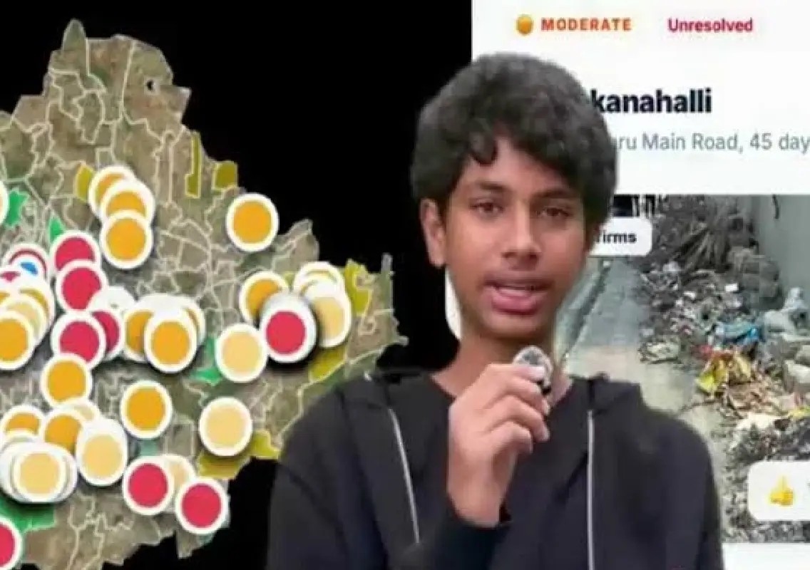 Teen who built footpath app urges government to join hands - News Karnataka