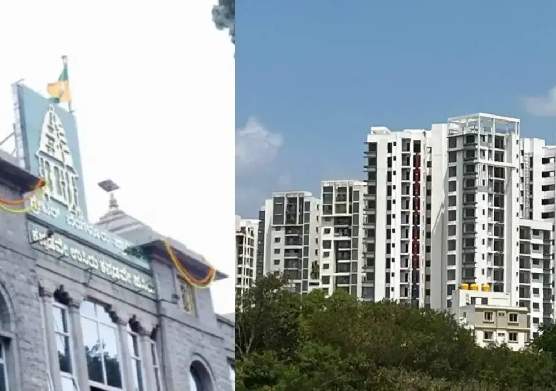 Tilted Bengaluru apartment tower to be dismantled amid safety concerns - News Karnataka